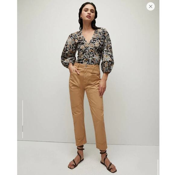 NWT Veronica Beard Arya Straight Leg Pant Size 30 - Picture 4 of 9